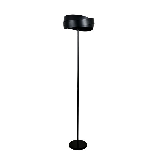 LAMPAMI - lampa podłogowa stojąca, nowoczesna lampa stojąca do salonu, lampa podłogowa do salonu, nowoczesna lampa podłogowa TERRA BLACK