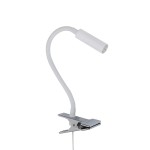 Lampka z klipsem biała 1xG9 LAGOS WHITE