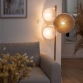 LAMPAMI - lampa podłogowa do salonu, lampa podłogowa do sypialni, lampa podłogowa nowoczesna, nowoczesna lampa stojąca podłogowa, lampa stojąca boho PULSE 3