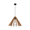 LAMPAMI - żyrandol z drewna, lampa do kuchni, lampa do salonu, przytulna lampa do sypialni,  lampa nad stół, lampa do sypialni wisząca przy łóżku ERIS WOOD