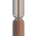 LAMPAMI - beżowa lampa wisząca pojedyncza, nowoczesna lampa do salonu, lampa nad wyspę, nowoczesna lampa do salonu SINGLES A NOWODVORSKI