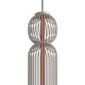 LAMPAMI - beżowa lampa wisząca pojedyncza, nowoczesna lampa do salonu, lampa nad wyspę, nowoczesna lampa do salonu SINGLES A NOWODVORSKI