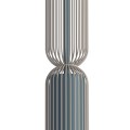 LAMPAMI - beżowa lampa wisząca pojedyncza, nowoczesna lampa do salonu, lampa nad wyspę, nowoczesna lampa do salonu SINGLES A  NOWODVORSKI