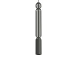 Pojedyncza lampa wisząca ozdobna 170 cm 1XGU10 R50 grafit jedwabisty SINGLES A