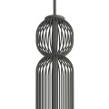 LAMPAMI - grafitowa lampa wisząca pojedyncza, nowoczesna lampa do salonu, lampa nad wyspę, nowoczesna lampa do salonu SINGLES A NOWODVORSKI