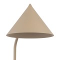 LAMPAMI - beżowa lampa podłogowa, nowoczesna lampa do salonu, lampa do sypialni, lampa stojąca do czytania CONO SABIA