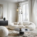 LAMPAMI - lampa nad stół, czarna lampa wisząca kule szklane, oświetlenie nad stołem w salonie, żyrandol do salonu,  lampa wisząca kule czarna PEARL MIX
