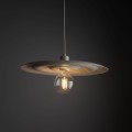 LAMPAMI - kaszmirowa lampa nad stół do jadalni, lampa do kuchni wisząca, oświetlenie nad stołem w salonie, lampa pojedyncza sufitowa kaszmir, lampa wisząca pojedyncza ONDA KASZMIR