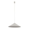 LAMPAMI - kaszmirowa lampa nad stół do jadalni, lampa do kuchni wisząca, lampa pojedyncza sufitowa kaszmir, lampa wisząca pojedyncza LUME XL KASZMIR