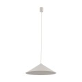 LAMPAMI - kaszmirowa lampa nad stół do jadalni, lampa do kuchni wisząca, oświetlenie nad stołem w salonie, lampa wisząca pojedyncza LUME L KASZMIR