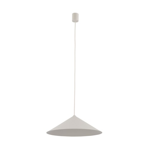 LAMPAMI - kaszmirowa lampa nad stół do jadalni, lampa do kuchni wisząca, oświetlenie nad stołem w salonie, lampa wisząca pojedyncza LUME L KASZMIR