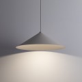 LAMPAMI - kaszmirowa lampa nad stół do jadalni, lampa do kuchni wisząca, oświetlenie nad stołem w salonie, lampa wisząca pojedyncza LUME L KASZMIR