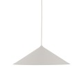 LAMPAMI - kaszmirowa lampa nad stół do jadalni, lampa do kuchni wisząca, oświetlenie nad stołem w salonie, lampa wisząca pojedyncza LUME L KASZMIR