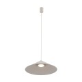 LAMPAMI - kaszmirowa lampa nad stół do jadalni, lampa do kuchni wisząca, oświetlenie nad stołem w salonie, lampa wisząca pojedyncza LUME L KASZMIR