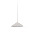 LAMPAMI - kaszmirowa lampa nad stół do jadalni, lampa do kuchni wisząca, oświetlenie nad stołem w salonie, lampa wisząca pojedyncza LUME S KASZMIR