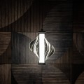 LAMPAMI - lampa ledowa wisząca czarna pojedyncza,  lampa ledowa do kuchni nad wyspę kuchenną, lampa ledowa do salonu, lampa wisząca do sypialni przy łóżku, lampa wisząca ozdobna ELVA BLACK LED