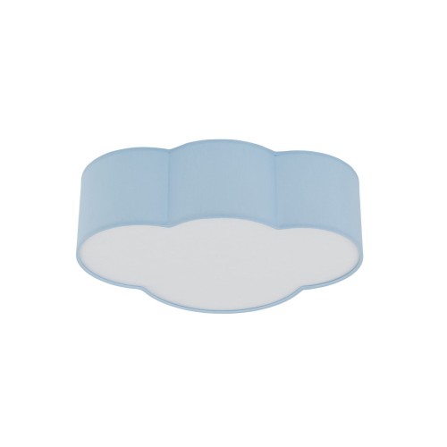 LAMPAMI - lampa sufitowa do pokoju dziecka, niebieska lampa sufitowa, lampa do pokoju chłopca, lampa dla niemowlaka CLOUD MINI 2
