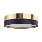 Plafon sufitowy 60 cm lampa sufitowa czarno złota 4xE27 HILTON BLACK/GOLD