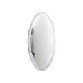 LAMPAMI - lampa ip65, lampa ledowa na zewnątrz, kinkiet do łazienki, kinkiet ścienny ledowy okrągły,  kinkiet w salonie, kinkiet w łazience, kinkiet srebrny nowoczesny ASTRA LED NOWODVORSKI