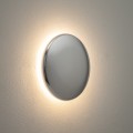 LAMPAMI - lampa ip65, lampa ledowa na zewnątrz, kinkiet do łazienki, kinkiet ścienny ledowy okrągły,  kinkiet w salonie, kinkiet w łazience, kinkiet srebrny nowoczesny ASTRA LED NOWODVORSKI