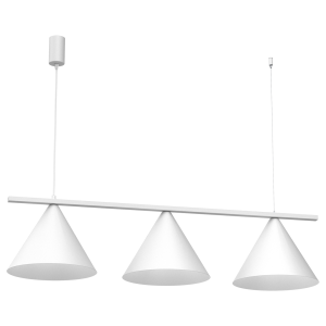 Biała lampa wisząca potrójna 3xGX52 CAPITAL WHITE