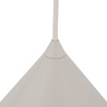 LAMPAMI - metalowa lampa wisząca okrągła kaszmir, lampa wisząca nad stół do jadalni, lampa do salonu nowoczesna, lampa do kuchni wisząca, modna lampa kaszmirowa CONO