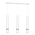LAMPAMI - lampa wisząca potrójna, tuby sufitowe białe, lampa do jadalni, lampa nad wyspę, tuby sufitowe, lampa wisząca punktowa JOKER
