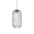 LAMPAMI - czarna lampa do kuchni loft wisząca, lampa do kuchni, lampa nad stół, lampa nad wyspę kuchenną, czarna lampa sufitowa wisząca, lampa loftowa do kuchni SPHERA S BLACK