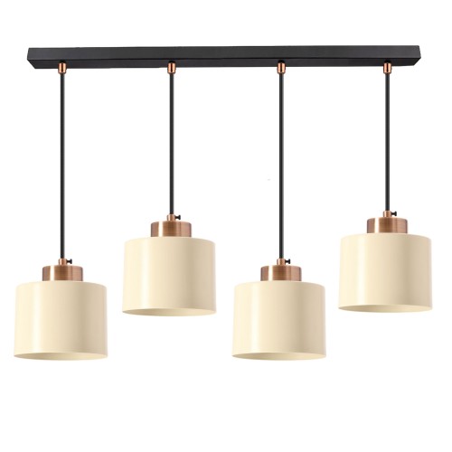 LAMPAMI - lampa wisząca nad stół w jadalni, żyrandol nad stołem w jadalni, lampa wisząca nad stół prostokątny ALORA