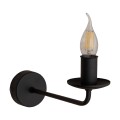 LAMPAMI - kinkiet industrialny loft, kinkiet ścienny,  lampa na korytarz, kinkiet ścienny klasyczny, lampa ścienna, kinkiet w stylu rustykalnym, kinkiet ścienny czarny LIMAL