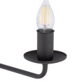 LAMPAMI - kinkiet industrialny loft, kinkiet ścienny,  lampa na korytarz, kinkiet ścienny klasyczny, lampa ścienna, kinkiet w stylu rustykalnym, kinkiet ścienny czarny LIMAL