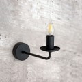 LAMPAMI - kinkiet industrialny loft, kinkiet ścienny,  lampa na korytarz, kinkiet ścienny klasyczny, lampa ścienna, kinkiet w stylu rustykalnym, kinkiet ścienny czarny LIMAL