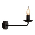 LAMPAMI - kinkiet industrialny loft, kinkiet ścienny,  lampa na korytarz, kinkiet ścienny klasyczny, lampa ścienna, kinkiet w stylu rustykalnym, kinkiet ścienny czarny LIMAL