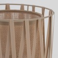LAMPAMI - lampka nocna stojąca beżowa, lampa stojąca do salonu boho, lampa nocna beżowa, lampka nocna stojąca do sypialni, lampa do salonu, lampka przy łóżku, lampa na komodzie HARMONY SABIA JUTA