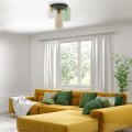 LAMPAMI - lampa sufitowa nowoczesna kolorowa, lampa do kuchni, lampa do salonu, lampa na korytarz, lampa do sypialni, plafon sufitowy, lampa przysufitowa MARCO GREEN