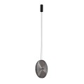 LAMPAMI - lampa ledowa wisząca ozdobna czarna, lampa sufitowa wisząca pojedyncza, lampa wisząca ledowa, designerska lampa wisząca AURA LED NOWODVORSKI