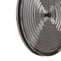 LAMPAMI - lampa ledowa wisząca ozdobna czarna, lampa sufitowa wisząca pojedyncza, lampa wisząca ledowa, designerska lampa wisząca AURA LED NOWODVORSKI