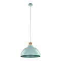 LAMPAMI - lampa do kuchni wisząca, lampa do salonu, lampa nad stół do jadalni, pojedyncza lampa wisząca kolorowa CAP MINT