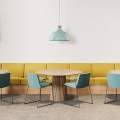 LAMPAMI - lampa do kuchni wisząca, lampa do salonu, lampa nad stół do jadalni, pojedyncza lampa wisząca kolorowa CAP MINT