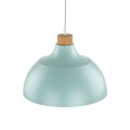 LAMPAMI - lampa do kuchni wisząca, lampa do salonu, lampa nad stół do jadalni, pojedyncza lampa wisząca kolorowa CAP MINT