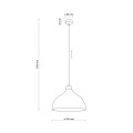 LAMPAMI - lampa do kuchni wisząca CAP MINT  szkic