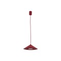LAMPAMI - lampa wisząca pojedyncza, lampa do kuchni, lampa do salonu, lampa do jadalni nad stół, lampa sufitowa, lampa wisząca kolorowa LUME S BURGUND