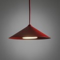 LAMPAMI - lampa wisząca pojedyncza, lampa do kuchni, lampa do salonu, lampa do jadalni nad stół, lampa sufitowa, lampa wisząca kolorowa LUME S BURGUND