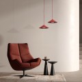 LAMPAMI - lampa wisząca pojedyncza, lampa do kuchni, lampa do salonu, lampa do jadalni nad stół, lampa sufitowa, lampa wisząca kolorowa LUME S BURGUND