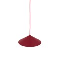 LAMPAMI - lampa wisząca pojedyncza, lampa do kuchni, lampa do salonu, lampa do jadalni nad stół, lampa sufitowa, lampa wisząca kolorowa LUME S BURGUND