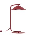 LAMPAMI -  lampka nocna stojąca do sypialni, lampka stojąca do salonu, lampa stojąca LUME BURGUND