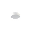 LAMPAMI - biała lampa sufitowa plafon, mały plafon sufitowy, oświetlenie do kuchni sufitowe, plafon sufitowy do przedpokoju, lampa na klatkę schodową, lampa do biura, lampa do garderoby, biała lampa sufitowa płaska okrągła SATELLITE S NOWODVORSKI