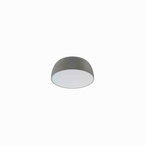 LAMPAMI - szara lampa sufitowa plafon, oświetlenie do kuchni sufitowe, plafon sufitowy do przedpokoju, lampa do garderoby, lampa przysufitowa,  lampa biurowa SATELLITE S NOWODVORSKI