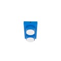 LAMPAMI - niebieska lampa sufitowa do pokoju dziecka lego, lampa sufitowa dla dziecka, niebieska lampa lego podwójna, lampa sufitowa, kinkiet do pokoju dziecka BRIX BLUE