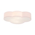 LAMPAMI - różowa lampa sufitowa chmura, lampa sufitowa dla dziecka, lampa chmura, plafon lampa sufitowa do pokoju dziewczynki CLOUD RÓŻOWY PASTELOWY